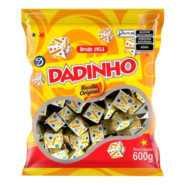 BALA DOCE SABOR DADINHO 600GR