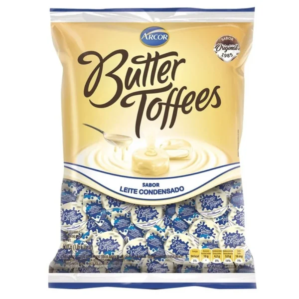 CARAMELO BUTTER TOFFES 500GR LEITE CONDE