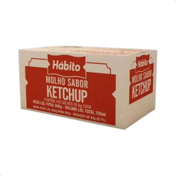 CATCHUP HABITO SACHE C/140X6G