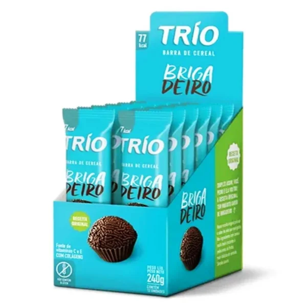CEREAL TRIO 20GR BRIGADEIRO DISPLAY C/12