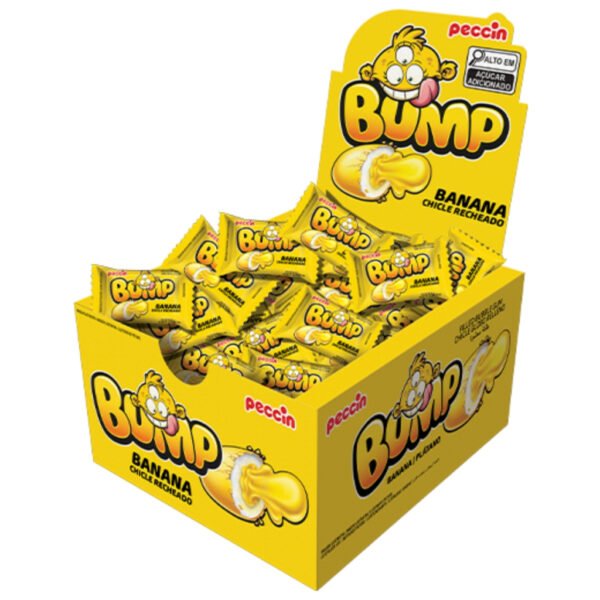 CHICLE PECCIN BUMP C/40 BANANA