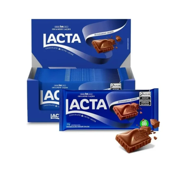 CHOC. LACTA LEITE C/20