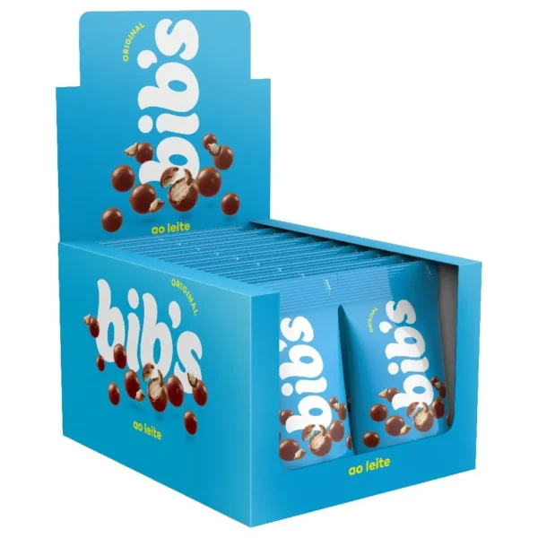 CHOC. NEUG AVULSO BIB''S 40GR AO LEITE DP/18
