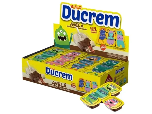 CREME DUCREM C/48 CHOC AVELA/BRANCO