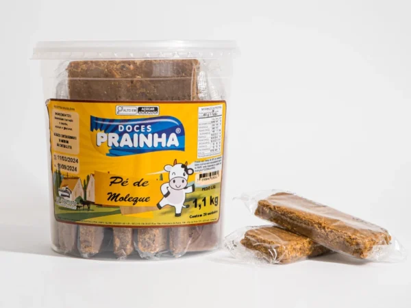 DOCE PRAINHA PT/20X55GR PE DE MOLEQUE