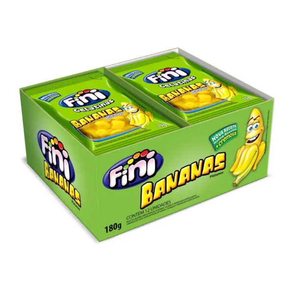 GELATINA FINI DISPLAY C/12X15GR BANANA