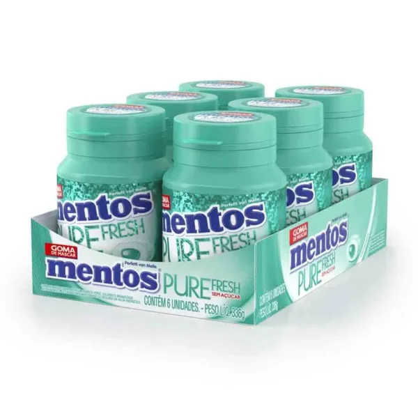 GOMA MASCAR GARRAFA C/6 WTGREEN MENTA-VD