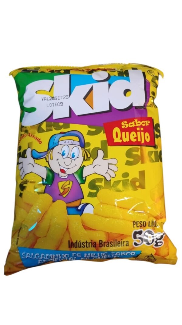 SALG. SKID METALIZADO C/10X50GR QUEIJO