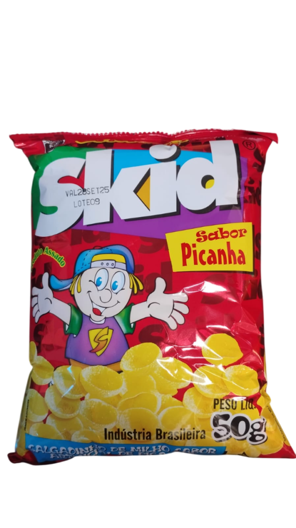 SALG. SKID METALIZADO C/10X50GR PICANHA