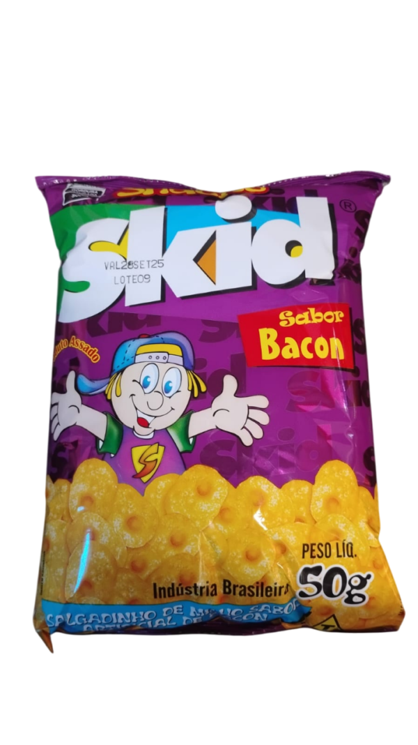 SALG. SKID METALIZADO C/10X50GR BACON