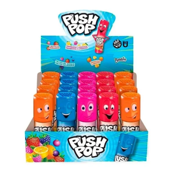 PIRULITO PUSH POP DISPLAY C/20 SORTIDO