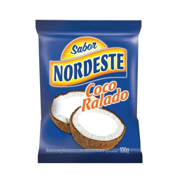 COCO RALADO NORDESTE 100GR UMIDO ADOCADO