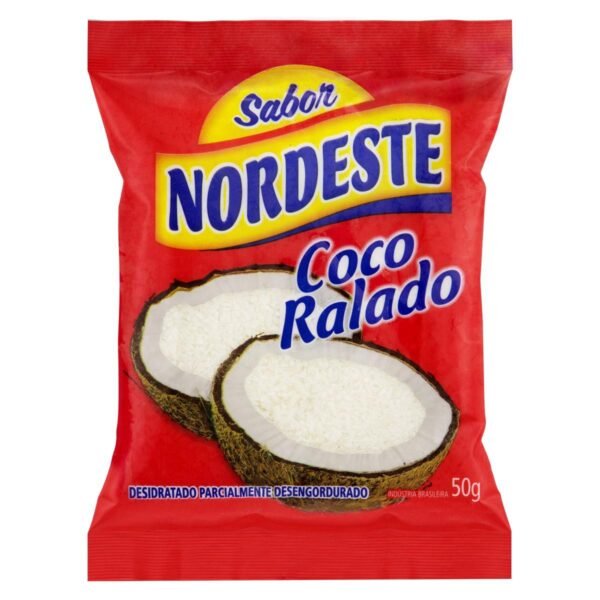 COCO RALADO NORDESTE 50GR DESIDRATADO